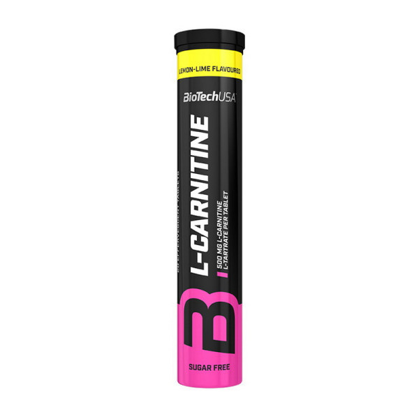 Л-карнітин (L-Carnitine) Effervescent L-Carnitine 500 mg (20 tab, blue raspberry)