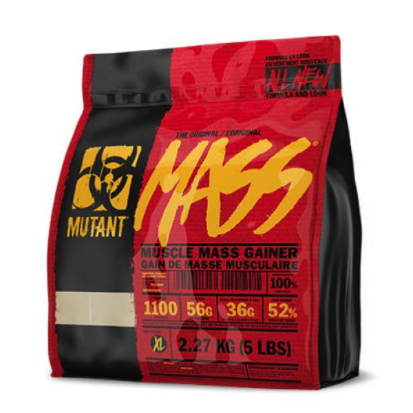 Гейнер низькобілковий Mutant Mass (2,27 kg, cookies & cream) Канада