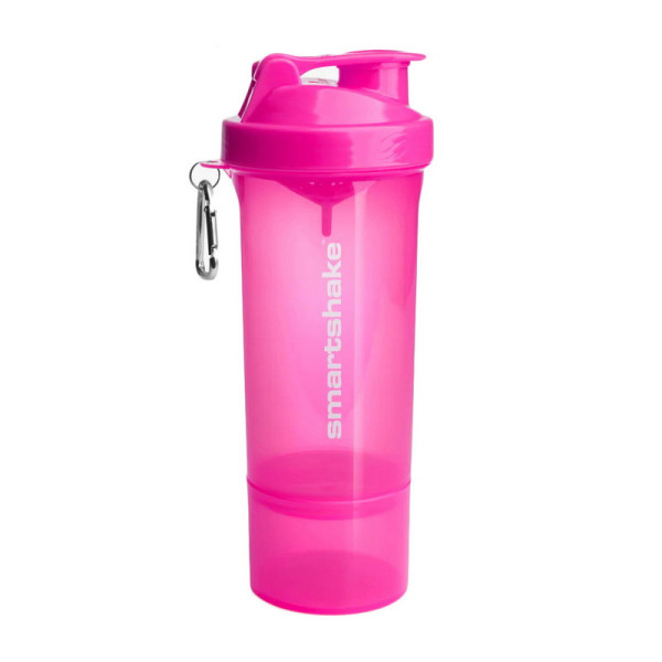 Шейкер (Shaker) SmartShake Slim NEON Pink (500 ml, pink)