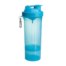 Шейкер (Shaker) SmartShake Slim NEON Blue (500 ml, blue)