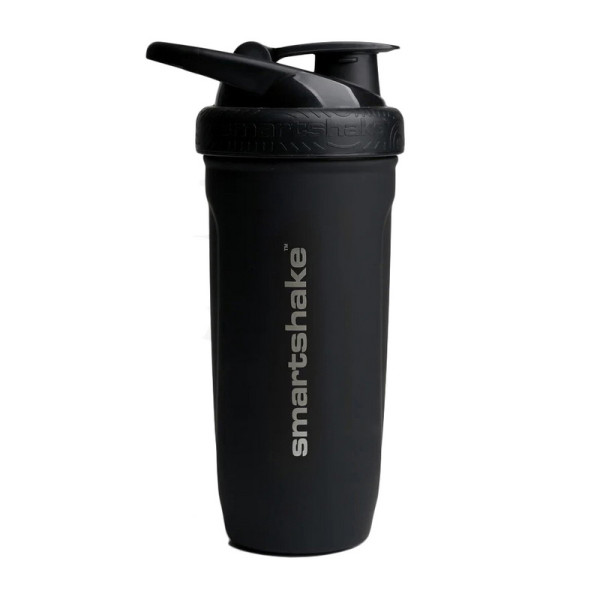 Шейкер (Shaker) Smartshake Reforce Stainless Steel (900 ml, black)