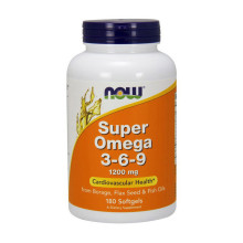 Жирна кислота Super Omega 3-6-9 1200 mg (180 softgels) США
