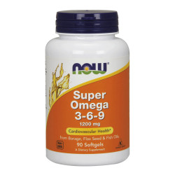 Жирна кислота Super Omega 3-6-9 1200 mg (90 softgels) США