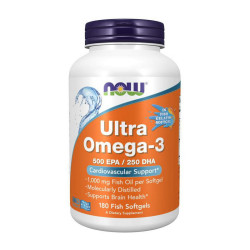 Жирна кислота Ultra Omega-3 (180 fish softgels) США