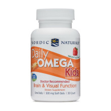 Жирна кислота Daily Omega Kids (30 soft gels, natural fruit) США