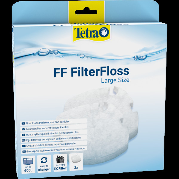 Вкладиш Tetra Filter Floss для зовнішнього фільтра EX 1200/1500 волокнистий 2 шт