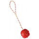 Іграшка Trixie для собак М'яч для дресирування з канатом плаваючий гума 7/35 см