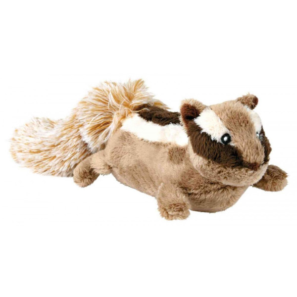 Іграшка Trixie Chipmunk для собак Бурундук з пискавкою плюш 28 см