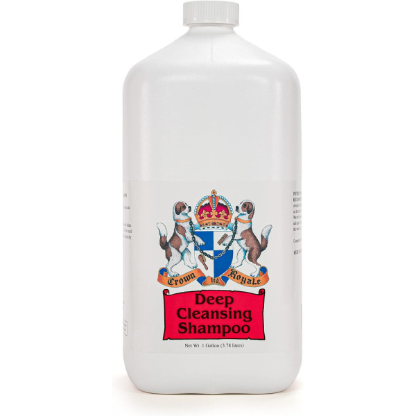 Шампунь Crown Royale Deep Cleansing для собак та котів суперочищуючий 3,8 л