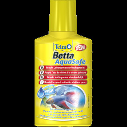 Кондиціонер Tetra Betta Aqua Safe для підготовки водопровідної води в придатну для півників 100 мл на 100 л