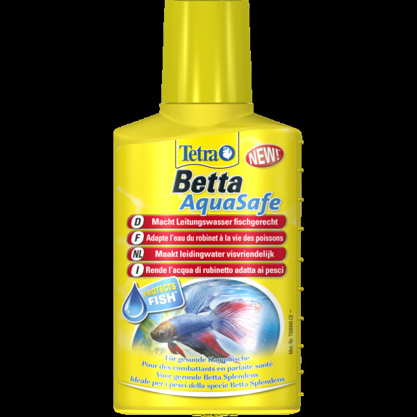 Кондиціонер Tetra Betta Aqua Safe для підготовки водопровідної води в придатну для півників 100 мл на 100 л