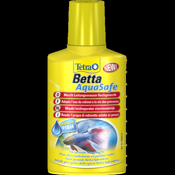 Кондиціонер Tetra Betta Aqua Safe для підготовки водопровідної води в придатну для півників 100 мл на 100 л