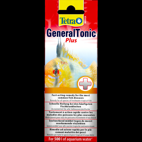 Засіб Tetra Medica General Tonic Plus для риб лікарський від бактеріальних та паразитарних захворювань 20 мл на 500 л