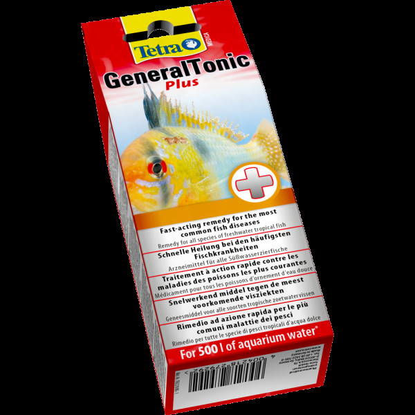 Засіб Tetra Medica General Tonic Plus для риб лікарський від бактеріальних та паразитарних захворювань 20 мл на 500 л