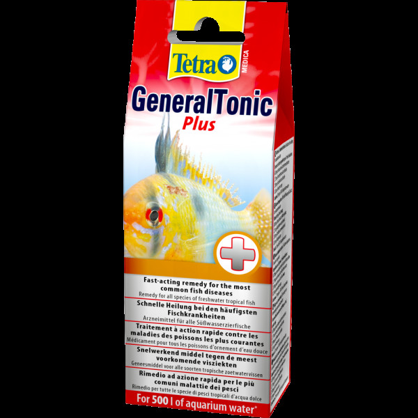 Засіб Tetra Medica General Tonic Plus для риб лікарський від бактеріальних та паразитарних захворювань 20 мл на 500 л