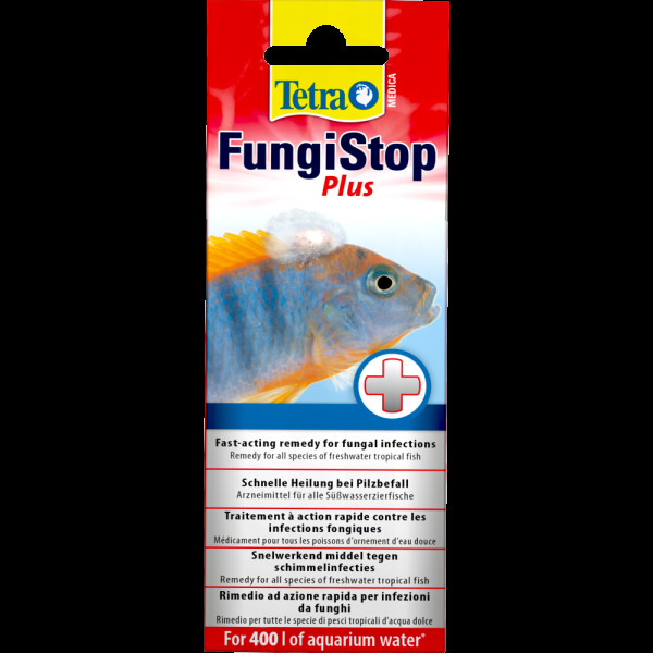 Засіб Tetra Medica Fungi Stop Plus для риб лікарський для боротьби з грибковими та бактеріальними інфекціями 20 мл на 400 л