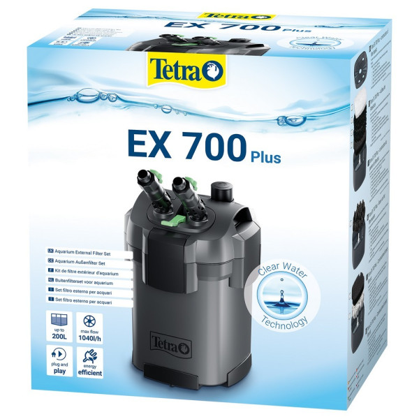 Фільтр Tetra для акваріума External EX 700 Plus 1040 л/год