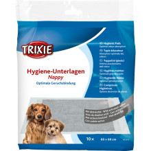 Пелюшки Trixie для собак з активованим вугіллям 60 х 60 см 10 шт