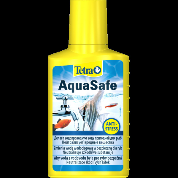 Засіб Tetra Aqua Safe для підготовки води в акваріумі 100 мл на 200 л