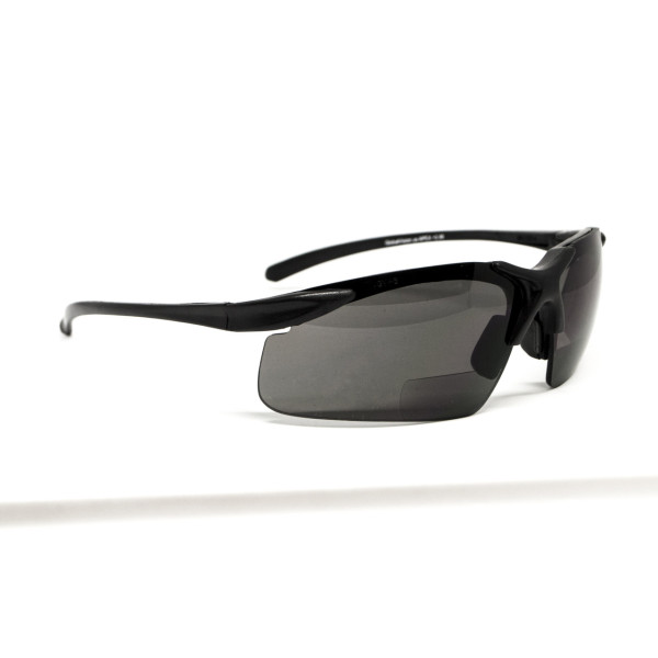 Окуляри біфокальні (захисні) Global Vision Apex Bifocal +2.0 (gray) сірі
