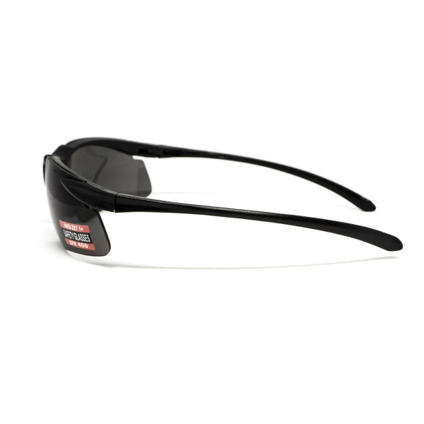 Окуляри біфокальні (захисні) Global Vision Apex Bifocal +2.0 (gray) сірі