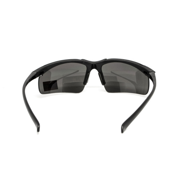 Окуляри біфокальні (захисні) Global Vision Apex Bifocal +2.0 (gray) сірі