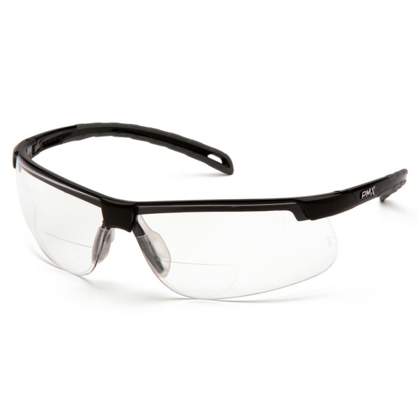 Біфокальні захисні окуляри Pyramex Ever-Lite Bifocal (clear +2.0) Super Anti-Fog H2MAX, біфокальні прозорі з діоптріями