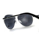Окуляри біфокальні (захисні) Global Vision Aviator Bifocal (+2.0) (gray), чорні біфокальні лінзи в металевій оправі