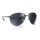 Окуляри біфокальні (захисні) Global Vision Aviator Bifocal (+2.0) (gray), чорні біфокальні лінзи в металевій оправі