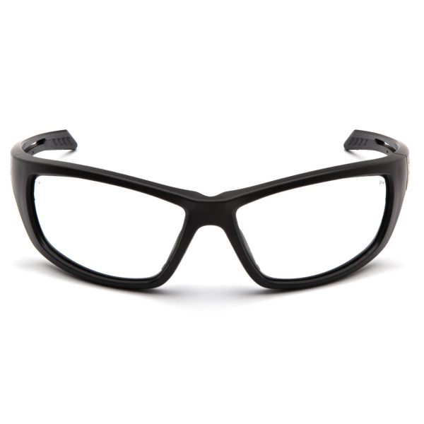 Окуляри захисні Venture Gear Tactical Howitzer Black (clear) Anti-Fog, прозорі в чорній оправі