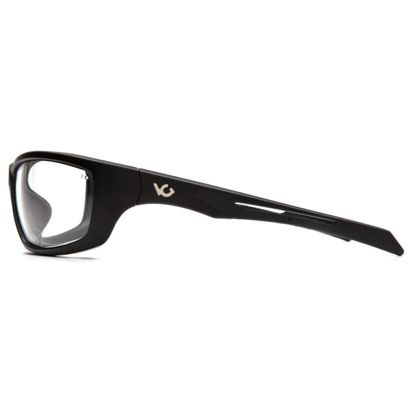 Окуляри захисні Venture Gear Tactical Howitzer Black (clear) Anti-Fog, прозорі в чорній оправі