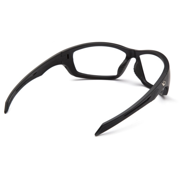 Окуляри захисні Venture Gear Tactical Howitzer Black (clear) Anti-Fog, прозорі в чорній оправі