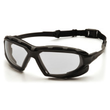 Окуляри захисні з ущільнювачем Pyramex Highlander-Plus (clear) Anti-Fog, прозорі