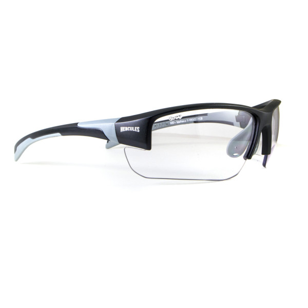Окуляри біфокальні фотохромні (захисні) Global Vision Hercules-7 Bifocal (+1.5) photochromic (clear), фотохромні прозорі