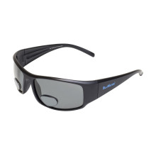 Окуляри біфокальні поляризаційні BluWater Bifocal-1 (+1.5) Polarized (gray) (чорна біфокальна лінза з діоптріями)