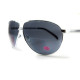 Окуляри біфокальні (захисні) Global Vision Aviator Bifocal (+3.0) (gray), чорні біфокальні лінзи в металевій оправі