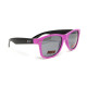 Окуляри захисні відкриті Swag Hipster-B Pink (Flash mirror), дзеркальні cірі