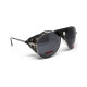 Окуляри захисні Global Vision Aviator-3 (gray), сірі зі з'ємним ущільнювачем із синтетичної "шкіри"