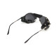 Окуляри захисні Global Vision Aviator-3 (gray), сірі зі з'ємним ущільнювачем із синтетичної "шкіри"