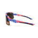 Окуляри захисні Global Vision Holeshot USA Flag (gray), сірі в оправі прапор США