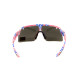 Окуляри захисні Global Vision Holeshot USA Flag (gray), сірі в оправі прапор США