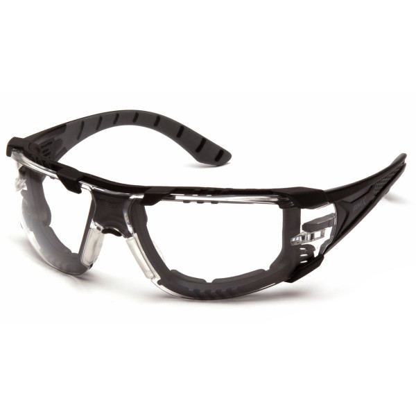 Окуляри захисні з ущільнювачем Pyramex Endeavor-Plus (clear) H2MAX Anti-Fog, прозорі