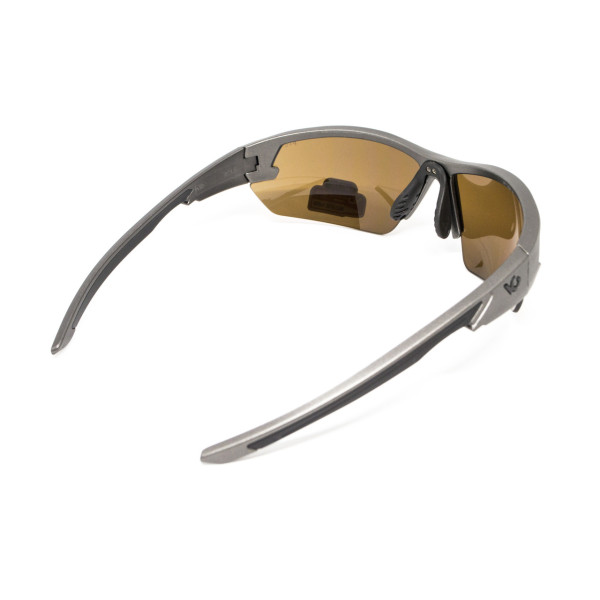 Захисні окуляри Venture Gear Tactical Semtex 2.0 Gun Metal (bronze) Anti-Fog, коричневі в оправі кольору "темний металік"