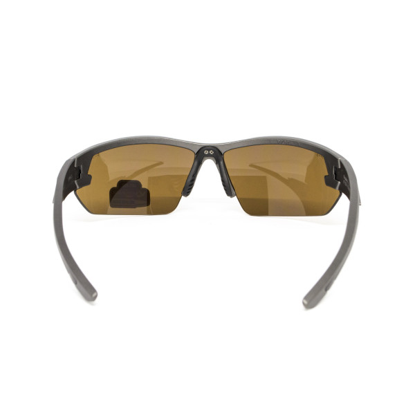 Захисні окуляри Venture Gear Tactical Semtex 2.0 Gun Metal (bronze) Anti-Fog, коричневі в оправі кольору "темний металік"