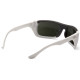 Окуляри захисні Venture Gear Vallejo White (forest gray) Anti-Fog, сіро-зелені в білій оправі