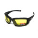 Окуляри захисні з ущільнювачем Global Vision Assault (yellow) Anti-Fog, жовті