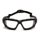 Окуляри захисні з ущільнювачем Pyramex i-Force Slim (clear) Anti-Fog, прозорі