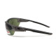 Захисні окуляри Venture Gear Tactical Semtex 2.0 Gun Metal (forest gray) Anti-Fog, чорно-зелені в оправі кольору "темний металік"