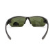 Захисні окуляри Venture Gear Tactical Semtex 2.0 Gun Metal (forest gray) Anti-Fog, чорно-зелені в оправі кольору "темний металік"