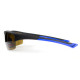 Окуляри поляризаційні BluWater Daytona-1 Polarized (brown), гідрофобні коричневі лінзи (Repelon™)